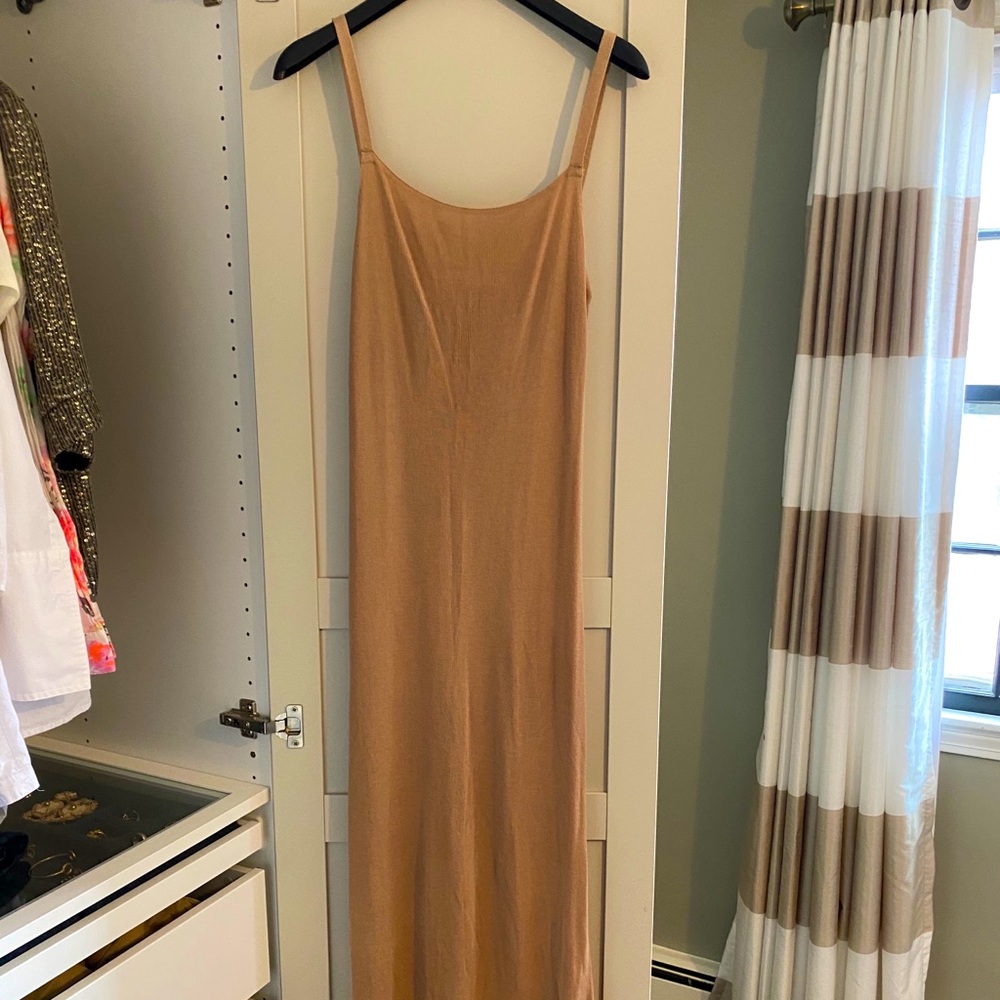 Tan dress
